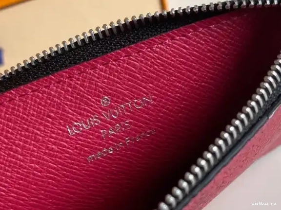 WIS LOUIS VUITTON CARD COIN HOLDER 0330